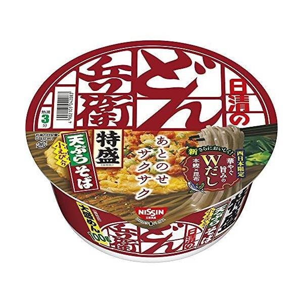 他サイト： 日清食品 どん兵衛 特盛天ぷらそば 西 142g×12個の商品画像