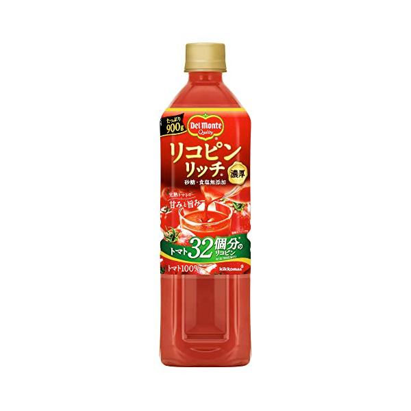 デルモンテ リコピンリッチトマト飲料900g×12