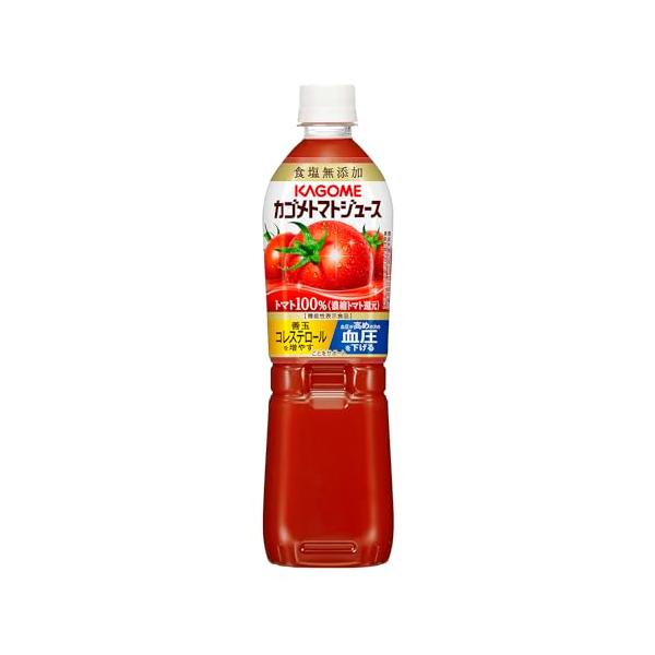 カゴメ トマトジュース 食塩無添加 720mlペットボトル×15本