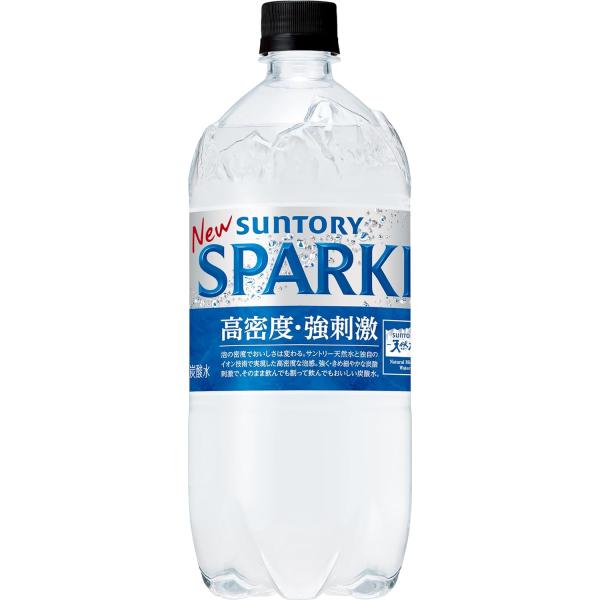 他サイト： サントリー THE STRONG 天然水スパークリング 炭酸水 1050ml ×12本の商品画像