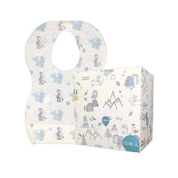 他サイト： stshell 使い捨て よだれかけ ベビー防水よだれかけ 食事用エプロン ビブ ベビーの商品画像