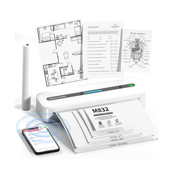 サーマルプリンター M832 ItriAce モバイルプリンター A4 サーマルプリンター M832 ItriAce モバイルプリンター A4