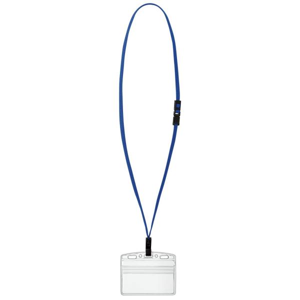 カラー：ブルー仕様/名刺・IDカード用・チャック付きカード寸法/56・91