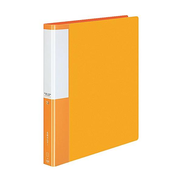 他サイト： コクヨ ファイル 名刺ホルダー POSTY 替紙式 オレンジ A4 500名 P3メイ-355NYRの商品画像