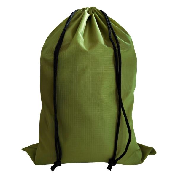 カラー：アーミーグリーンサイズ：L(40x60cm)【大サイズ・大容量・耐荷重】本製品は大サイズのロープ袋で、容量が大きく、25L-300Lの物品を収容することができる。大きいサイズなので、たくさんのものや大きな体積のものでも余裕を持って収...