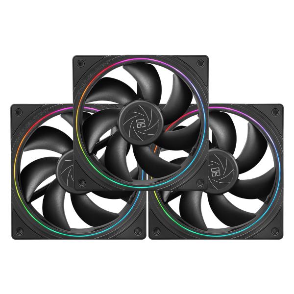 Thermalright TL-S12 CPUファン 120mmケースクーラーファン、4