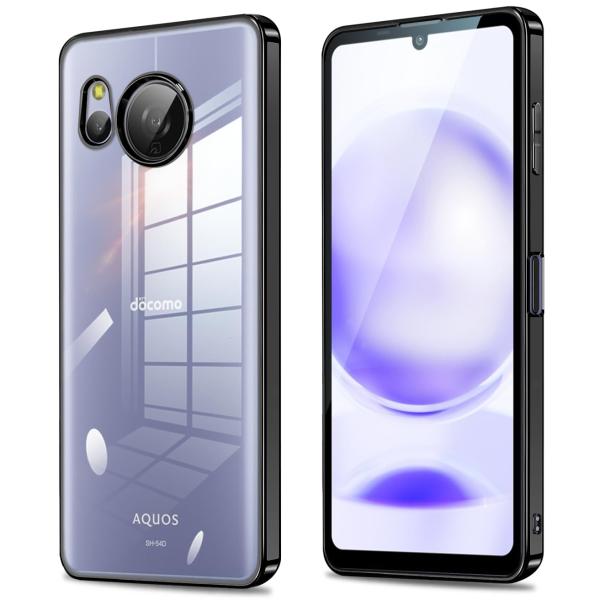 AQUOS Sense8 ケース クリア アクオスセンス8 カバー SH-54D SHG1