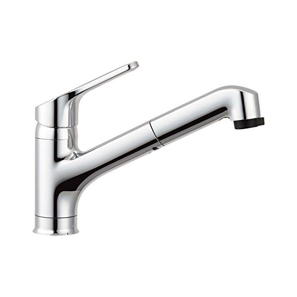 LIXIL (リクシル) INAX ハンドシャワー付 シングルレバー 混合水栓 RSF