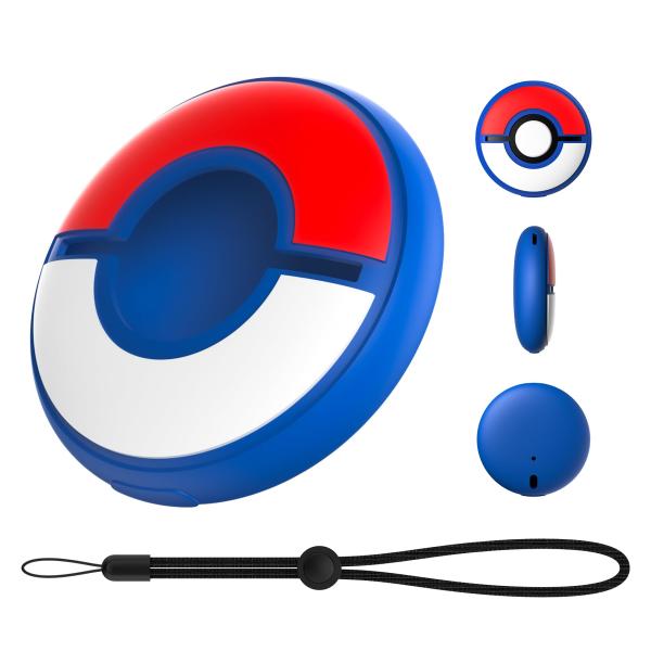 Pokemon GO Plus+用ケース(blue) シリコン素材 ソフトカバー 柔らかい