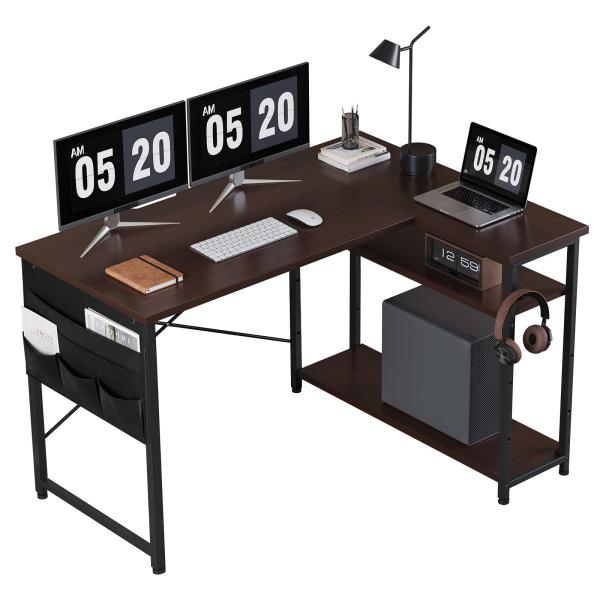 YeTom l字デスク ゲーミングデスク デスク 幅120cm pcデスク コーナー