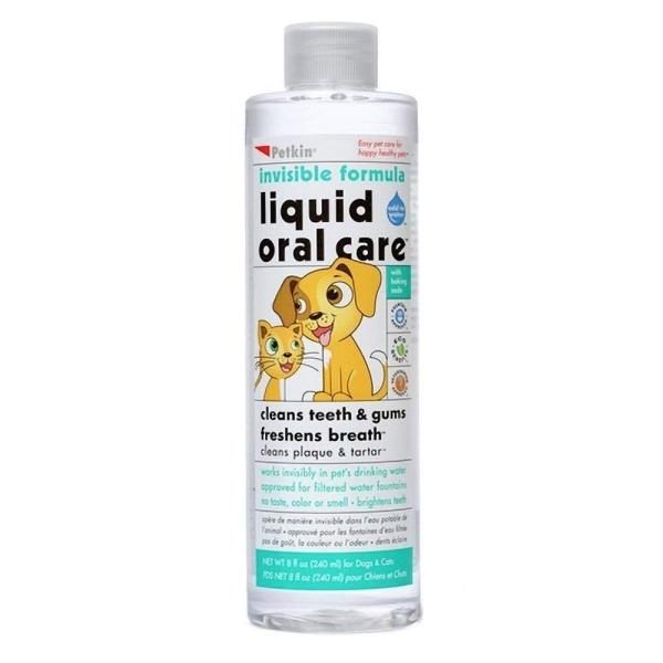 Petkinペットキン 犬・猫用 飲み水に入れる デンタル液 240ml