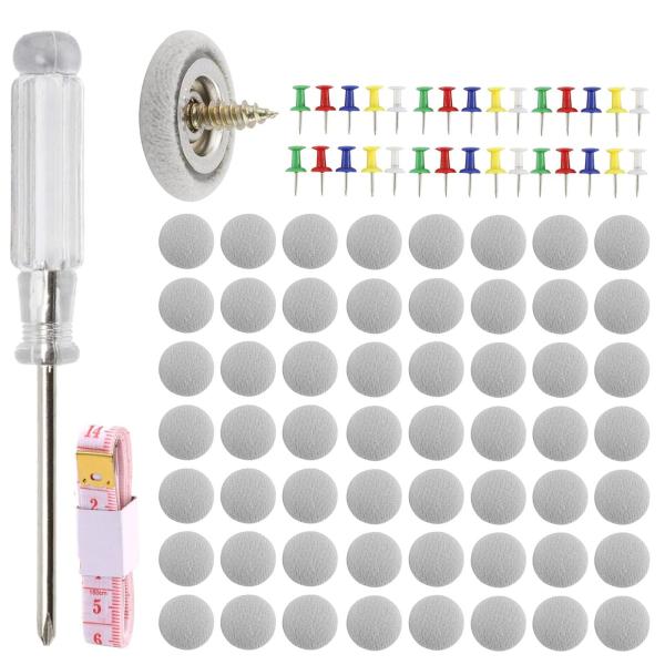 他サイト： 車の天井修理キット 60個セット 車天井垂れ修理 リベット ヘッドライナー修理ボの商品画像