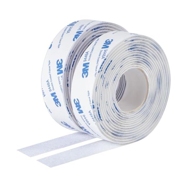 NIGNYA 面ファスナー 両面テープ 強力 マジックテープ 両面テープ付き