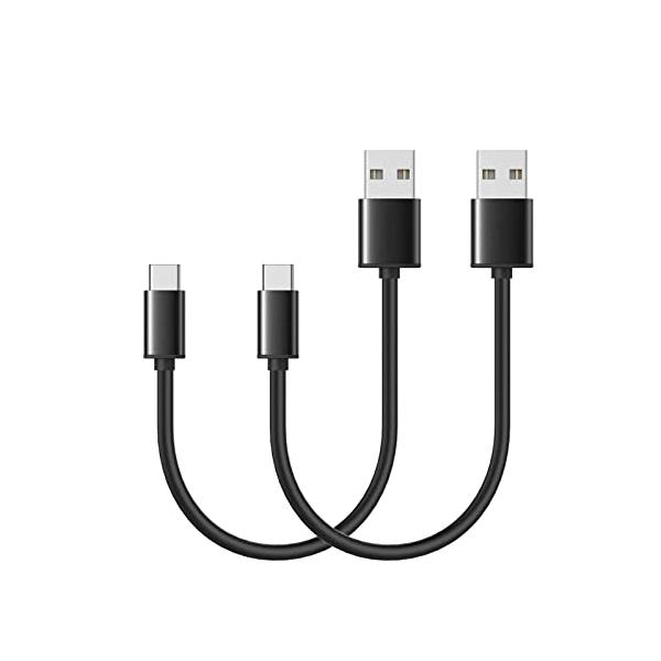 USB Type C ケーブル【0.5m/2本セット】LpoieJun タイプC (USB A