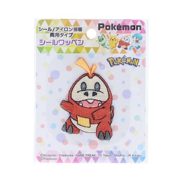 他サイト： 稲垣服飾 ポケットモンスター ポケモン シール ワッペン ホゲータ シール ・ アの商品画像