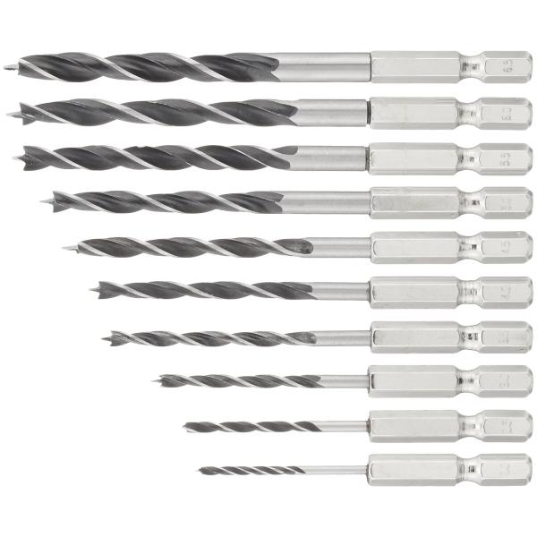 他サイト： 高儀(Takagi) EARTH MAN 木工・樹脂兼用 六角軸ドリル 10本組の商品画像