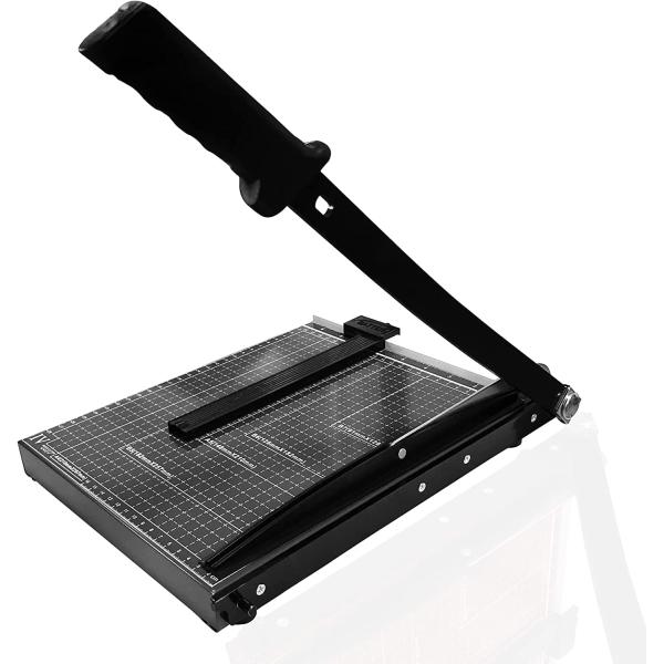 DAIDAIZAI 裁断機 ペーパーカッター 断裁機 金属ベース裁断機 A4 紙 A5