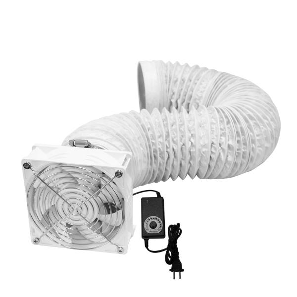 カラー：ホワイトサイズ：セット2-ダクトホース付きスタイル：〓?主?軸流ファン・3000rpm：その正方形のPET製フレームは、水冷ラジエーターまたはケースファンとして使用するのに理想的です。正方形のデザインは、超静音動作を犠牲にすることな...