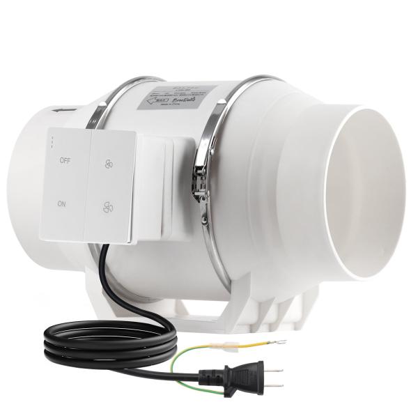 ダクト用換気扇 業務用有圧換気扇 150mm ダクトファン 排気セット付き
