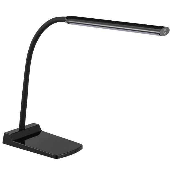 他サイト： オーム(OHM) 電機 LEDデスクランプ デスクライト ブラック DS-LS24-K 06-3726の商品画像