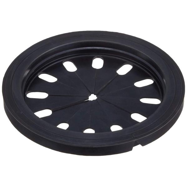 手で適合するサイズにカンタンにカットできます。※手でカットしにくい場合は、切込部にはさみ又はカッターで切り込みを入れるとカットしやすくなります。排水口のサイズをご確認の上、必ず切込部からカットしてください。寸法図の134・145は溝の内径で...