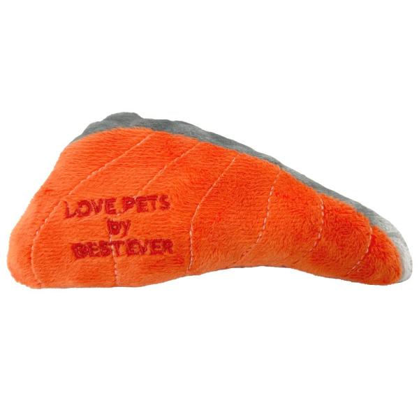 他サイト： 【BESTEVER】ペットトイ 紅鮭 犬 おもちゃ カシャカシャ キュッキュッ 音が鳴るの商品画像