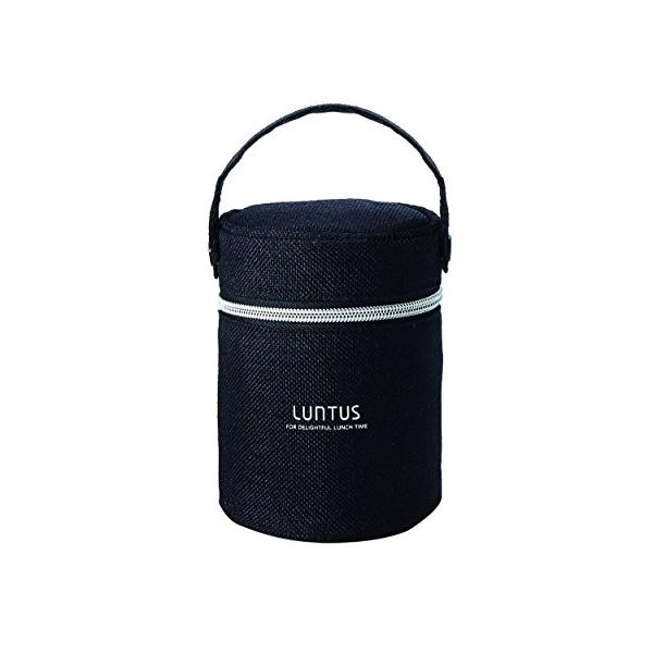 カラー：ブラックサイズ：380mlスタイル：スープバッグサイズ:約幅12.2×奥11.5×高15.5cm本体重量:約60g材質:ポリエステル、発泡PE、ナイロン、亜鉛合金適応サイズ:約直径10cm以下、高14cm以下商品特長:保冷,保温