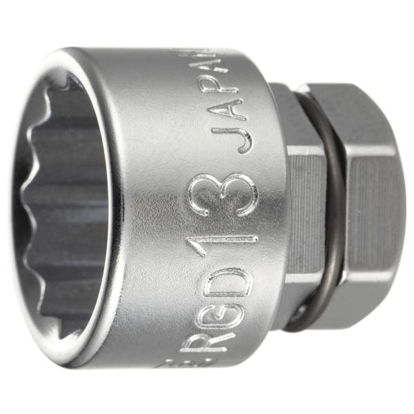 カラー：シルバーサイズ：RGD-13:二面幅:13mm規格サイズ:二面幅13mm質量(g):16