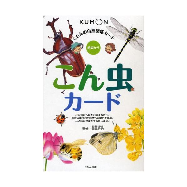 くもんの自然図鑑カード こん虫カード: 幼児から : SHOP EVERGREEN