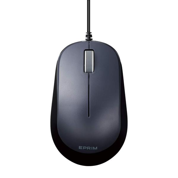他サイト： エレコム マウス 有線 Mサイズ 3ボタン BlueLED EPRIM ブラック M-Y8UBXBKの商品画像