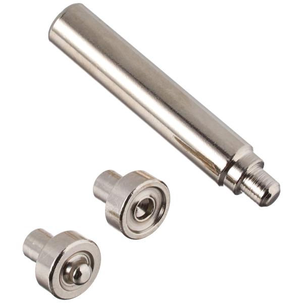 カラー：シルバーサイズ：4mm用スタイル：パンチ用交換コマサイズ:両面ハトメ4mm用質量(g):28