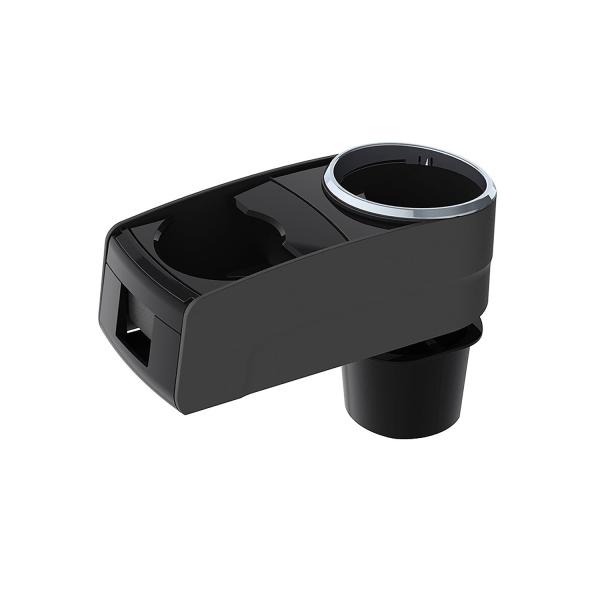 他サイト： ペルシード(Pellucid) 車内用品 ドリンクホルダー ツインドリンクホルダー ブラの商品画像