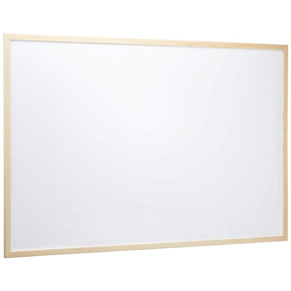 他サイト： ナカバヤシ ウッドホワイトボード W900×H600mm WBM-E9060の商品画像