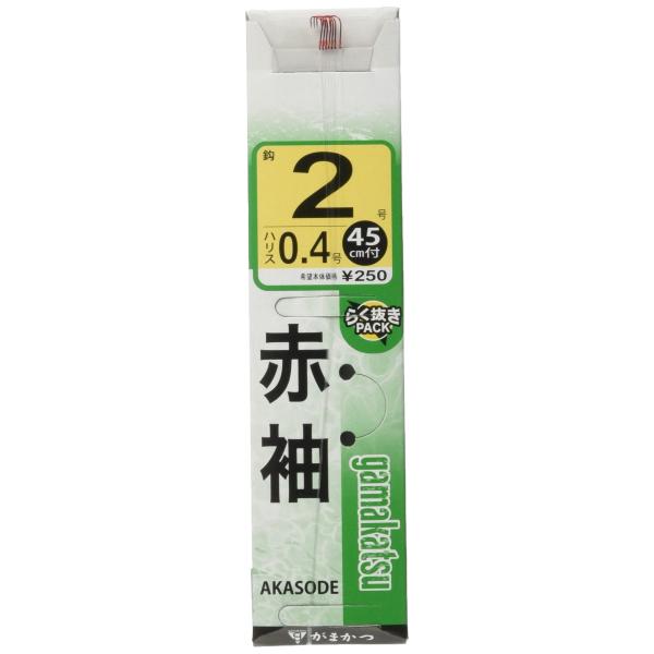 サイズ：中(Ch〓u)スタイル：2号号数:2ハリス:0.4入本数:7