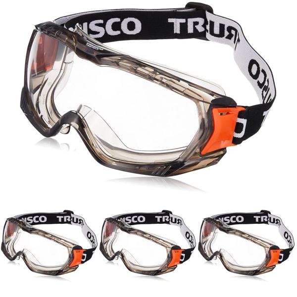 他サイト： TRUSCO(トラスコ) セーフティゴーグル(通気孔・ソフトフィットタイプ) TSG-501Tの商品画像