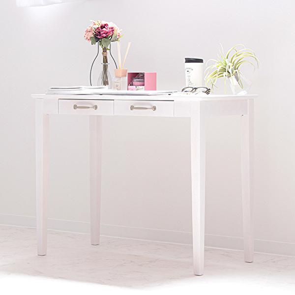 デスク おしゃれ 白 机 引き出し 北欧 おしゃれ シャビーシック フレンチカントリー シンプル コンパクト Iwtk インテリア家具通販のファニシック 通販 Yahoo ショッピング