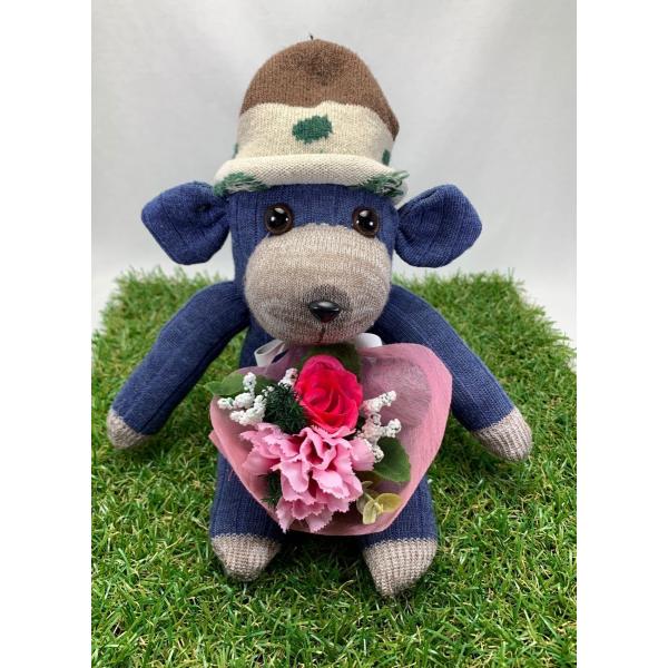 Freddo ソック モンキー サル 靴下 ぬいぐるみ 母の日 出産祝 お誕生日プレゼント ギフト フラワー 花束 バラ カーネーション ラッピング無料 手作り 7 Buyee Buyee Japanese Proxy Service Buy From Japan Bot Online