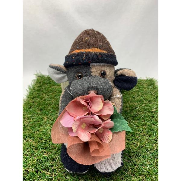 Freddo ソック モンキー サル 靴下 ぬいぐるみ 母の日 出産祝 お誕生日プレゼント ギフト フラワー 花束 あじさい ラッピング無料 手作り 14 Buyee Buyee Japanese Proxy Service Buy From Japan Bot Online