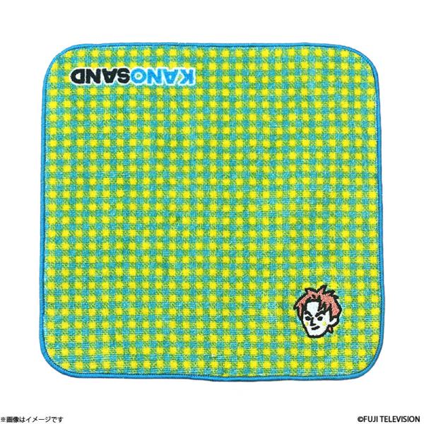 かのサンド 刺繍入りハンドタオル(狩野英孝)
