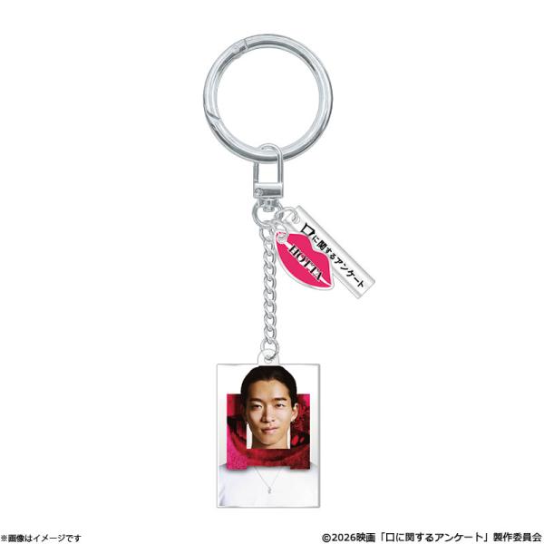 口に関するアンケート キーホルダー(HOTTA)