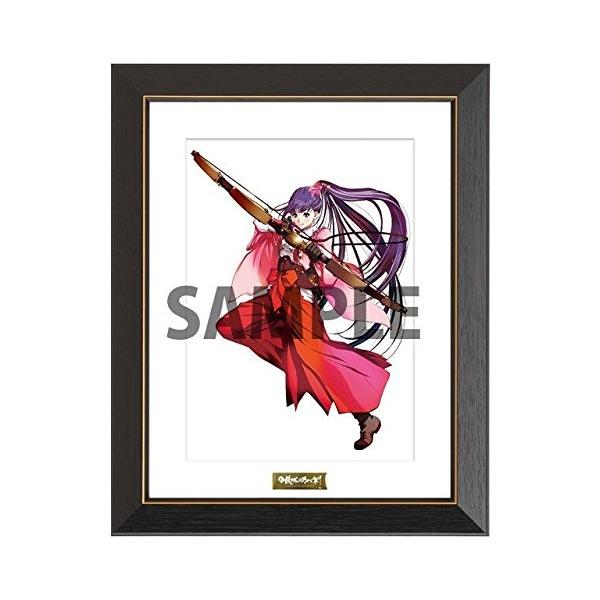 【限定特典:ステッカー付】甲鉄城のカバネリ展「甲鉄城のカバネリ」 菖蒲 A4 複製原画 額装・ロゴプレート付 【新品未開封】【日本国内正規品】R-hm160d