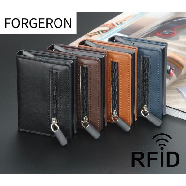 レバーを引くだけのワンタッチで収納されているカードが飛び出すカードケース階段式に飛び出るため見分けやすく取り出しやすいカードを戻すには、飛び出たカードを押し込むだけの簡単仕様スキミング防止機能付きスライド式カードケースフェイクレザーを使用し...