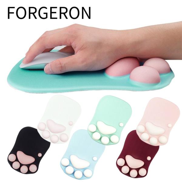 可愛い低反発リフトレフト付きマウスパッド肉球が手首を優しく包み込む低反発クッション裏面はズレにくい滑り止め付きサイズ：約19×26cm重さ：約340g素材：ポリウレタン(表面)、PUシリコン(裏面)中国製【特記事項】■審美上や機能上に問題な...