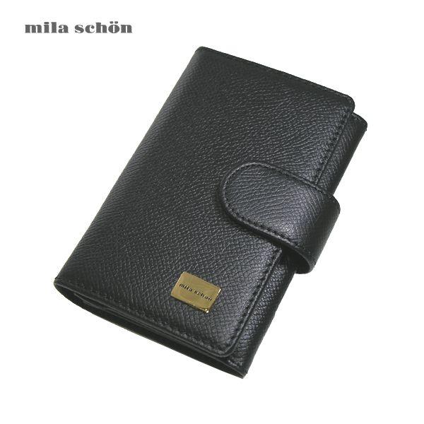 ご注意ください ミラ・ショーン 名刺入れ ブラック - 通販 - www