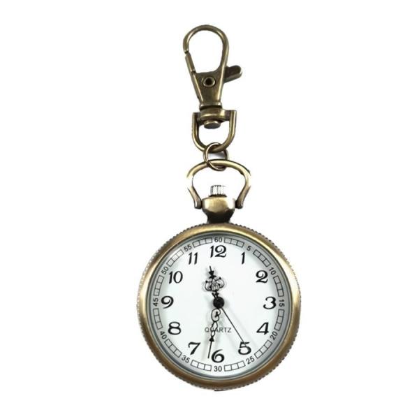 キーホルダー式のナースウォッチナスカン搭載でリュックやバッグ、ベルトに留めて使えるので、腕時計が着けられない時に便利です。デザインもシンプルでおしゃれ！暗い所でも見える蓄光仕様（Sサイズのみ）分針、時針、数字が蓄光仕様になっているので暗い所...