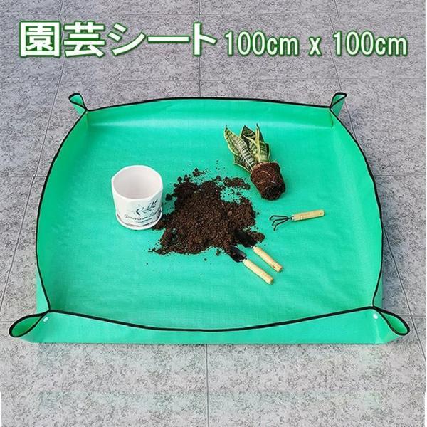 ガーデニングでの鉢の植え替えなどの作業でどうしてもこぼしてしまう土類をしっかりと受け止めるトレー型のシートです。シートの四隅にあるフックを止めるだけでトレーになり、土などをこぼすことが防げます。場所を気にすることなく使えるシートなのでベラン...
