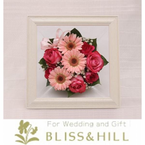 【送料無料】【ギフト対応無料】　Bliss&Hill 　グラスフラワー　Ｍサイズ　【JFM-G】　W22.0  H22.0  D11.8cm　【日本製】