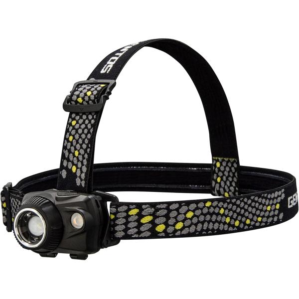 GENTOS(ジェントス) LED ヘッドライト USB 充電式 電池式 兼用 270~700ルーメン 釣り 自転車 登山 災害 ダブルスター キャンプ アウトドア WS-200H 暖色サブLED