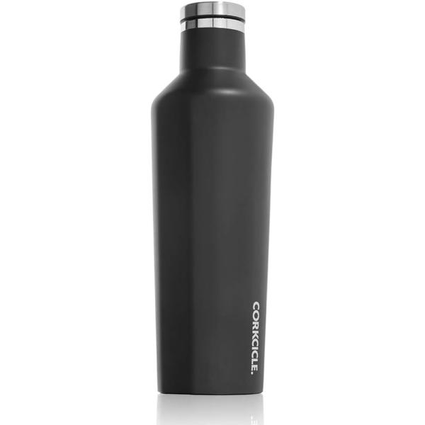 CORKCICLE　水筒 真空断熱 ステンレスボトル 470ml CANTEEN マットブラック 16oz 保冷 保温 直飲み スクリューキャップ パッキン一体型 熱湯可 SPICE OF LIFE