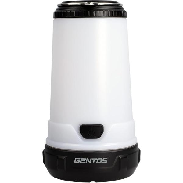 GENTOS(ジェントス) LED ランタン 充電式/電池式(単1/3/4電池) 430~1000ルーメン 調光 エクスプローラー EX-180H 充電池 キャンプ 防災